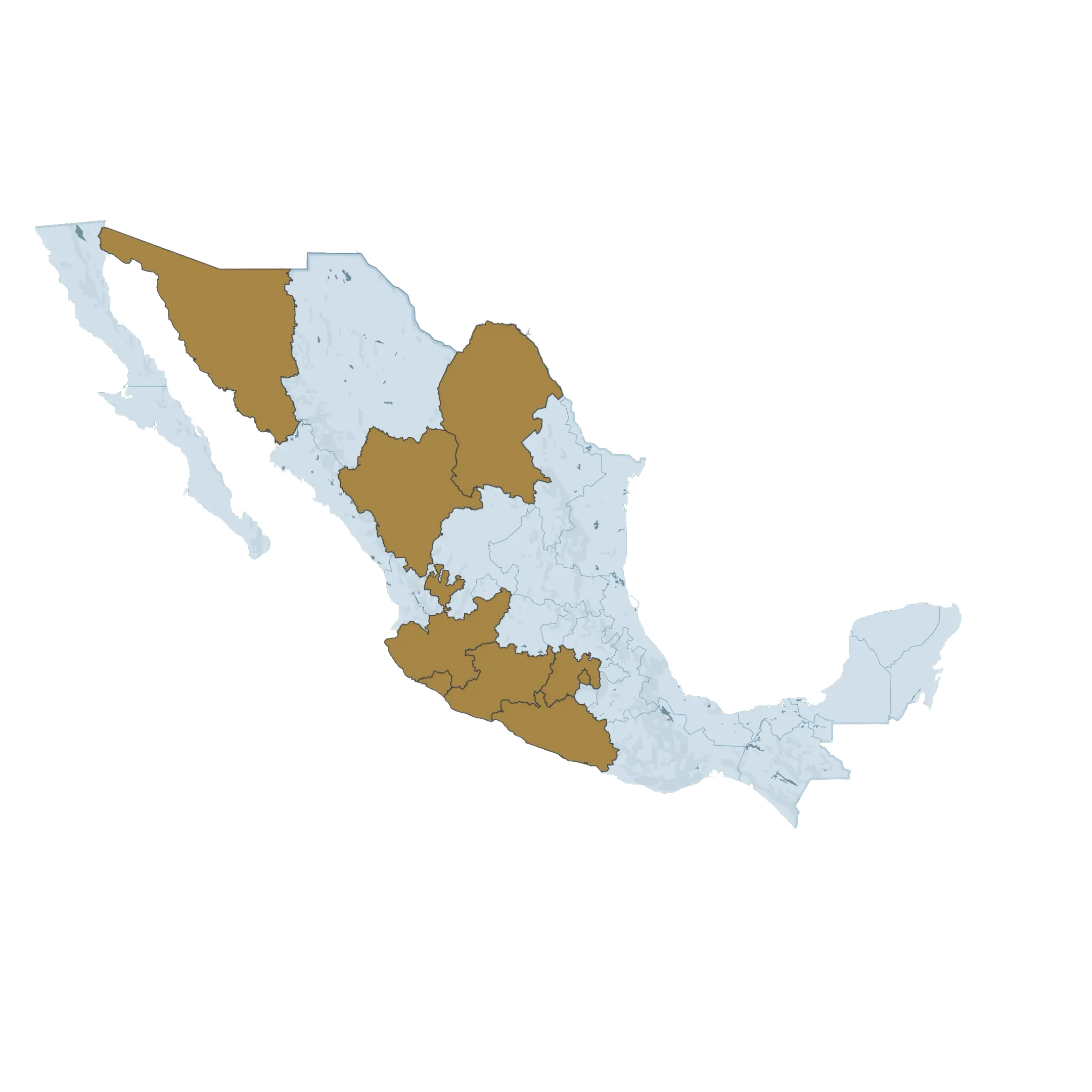 Territorio mexicano